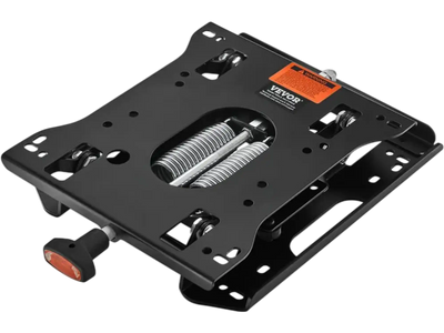 VEVOR Seat Suspension Kit Without Seat Slider Track, Universal Air Ride Seat Suspension for Zero Turn Lawn Mower, Adjustable Tractor Seat Suspension ‎Kit Compatible with Forklift, Bulldozers Seat