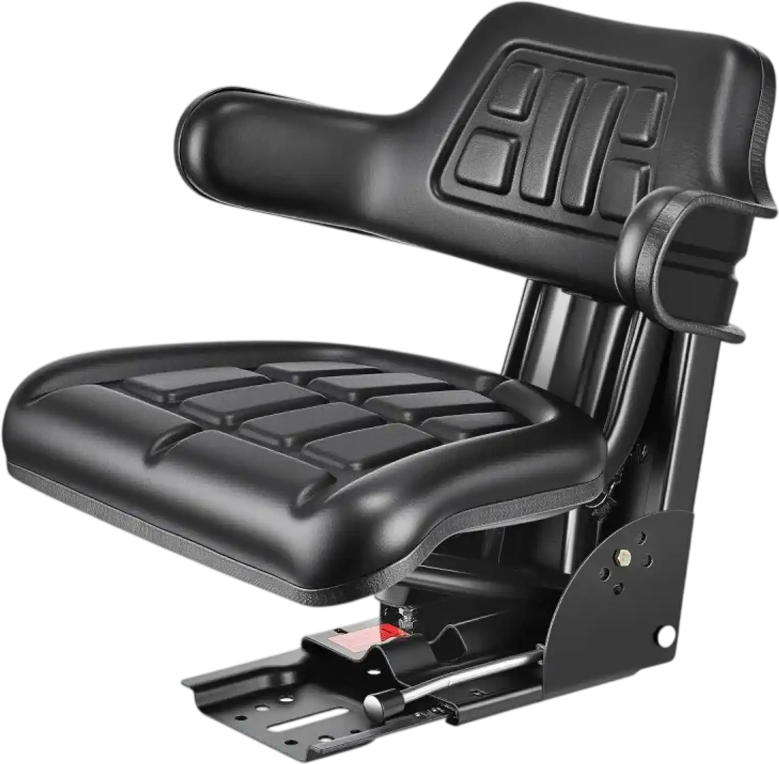 Vevor Tractor Seat Universal Forklift Wrap Around Suspension Waterproof Adjustable New