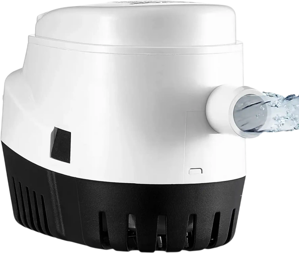 VEVOR Bilge Pump, 750GPH 12V Automatic Submersible Boat Bilge Water Pump with Float Switch, 0.7" Outlet Diameter, Small Boat Bilge Pump, Marine Electric Bilge Pump for Boats, Ponds, Pools, Basements