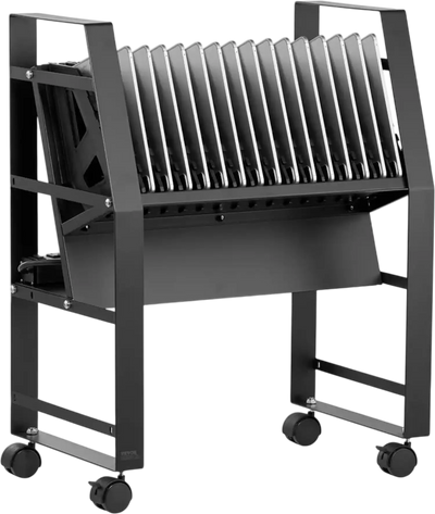Vevor Charging Cart 16-Device Mobile Open Charging Station for Laptops and Tablets New