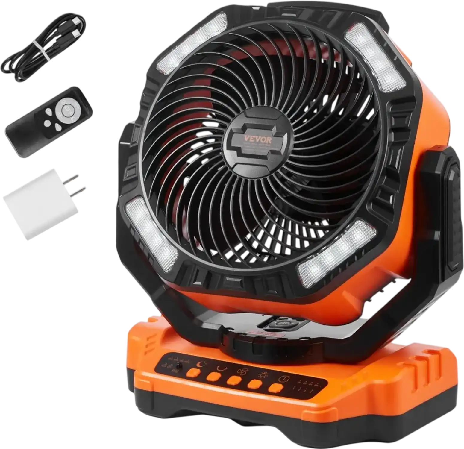 Vevor Portable Fan Rechargeable 13