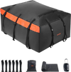 VEVOR Car Rooftop Cargo Carrier Bag, 23 Cubic Feet Roof Cargo Carrier, Heavy Duty 840D PVC 100% Waterproof Car Roof Luggage Bag for All Vehicle with/without Rack- with Lock, Anti-Slip Mat, 6 Door Hook