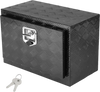 VEVOR Underbody Truck Box, 24" x 14" x 16" Pickup Storage Box, Heavy Duty Aluminum Diamond Plate Tool Box with Lock and Keys, Waterproof Trailer Storage Box with T-Handle Latch for Truck, Van, Trailer