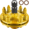 VEVOR Slip Clutch, 1 3/8” PTO Slip Clutch, 6 Spline Ends PTO Friction Clutch, Carburized Steel Tractor Slip Clutch, Adjustable Rotary Cutter Slip Clutch, Yellow PTO Slip Clutch Spline for PTO Shaft
