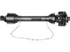 VEVOR PTO Shaft, 1-3/8” PTO Drive Shaft, 6 Spline Both Ends PTO Driveline Shaft, Series 6 Tractor PTO Shaft, 47”-67” Brush Hog PTO Shaft, Black PTO Shaft with Slip Clutch for Bush Hog/Finish Mower