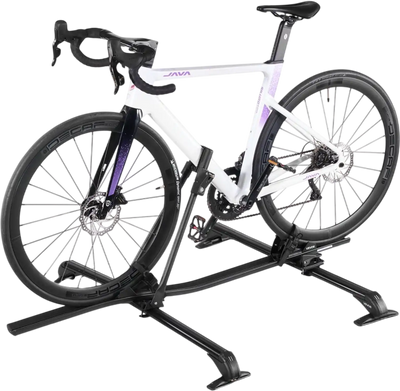 VEVOR Roof Bike Rack, 33 lbs Capacity, Upright Roof Mount Bicycle Rack with Secure Locking System for Most Standard Crossbars, Aluminum Upright Rooftop Bike Rack 1 Bike Carrier for Car SUV, Black