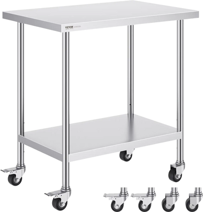 Vevor Prep Table Stainless Steel 24