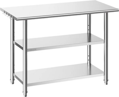 Vevor Work Table Stainless Steel 24