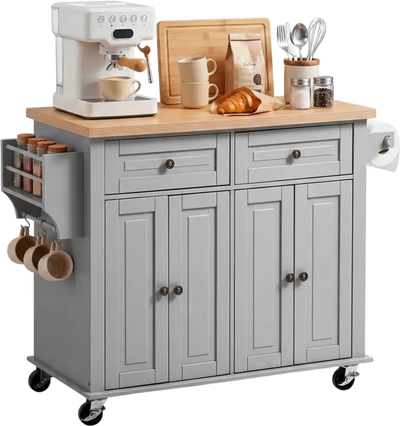 Vevor Kitchen Island Cart 43.7