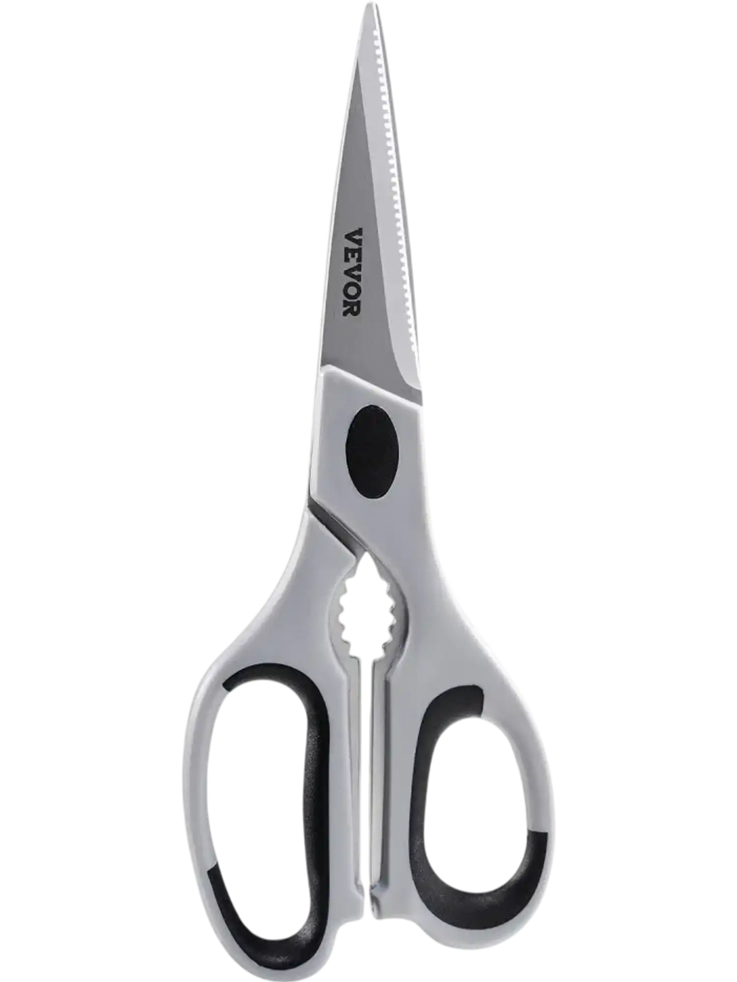 Vevor Kitchen Scissors Stainless Steel Kitchen Shears with Protective Sheath Gray New