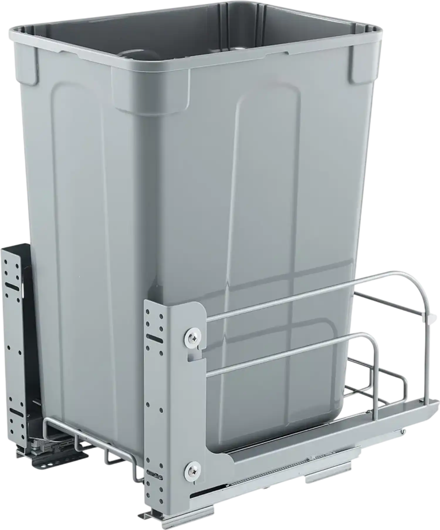 Vevor Pull-Out Trash Can 35 Qt Under Cabinet Soft-Close Waste Bin New