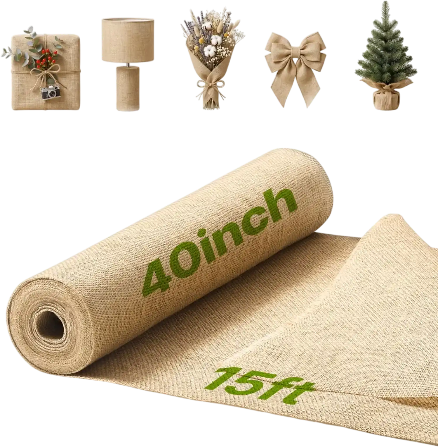 Vevor Burlap Fabric Roll 40