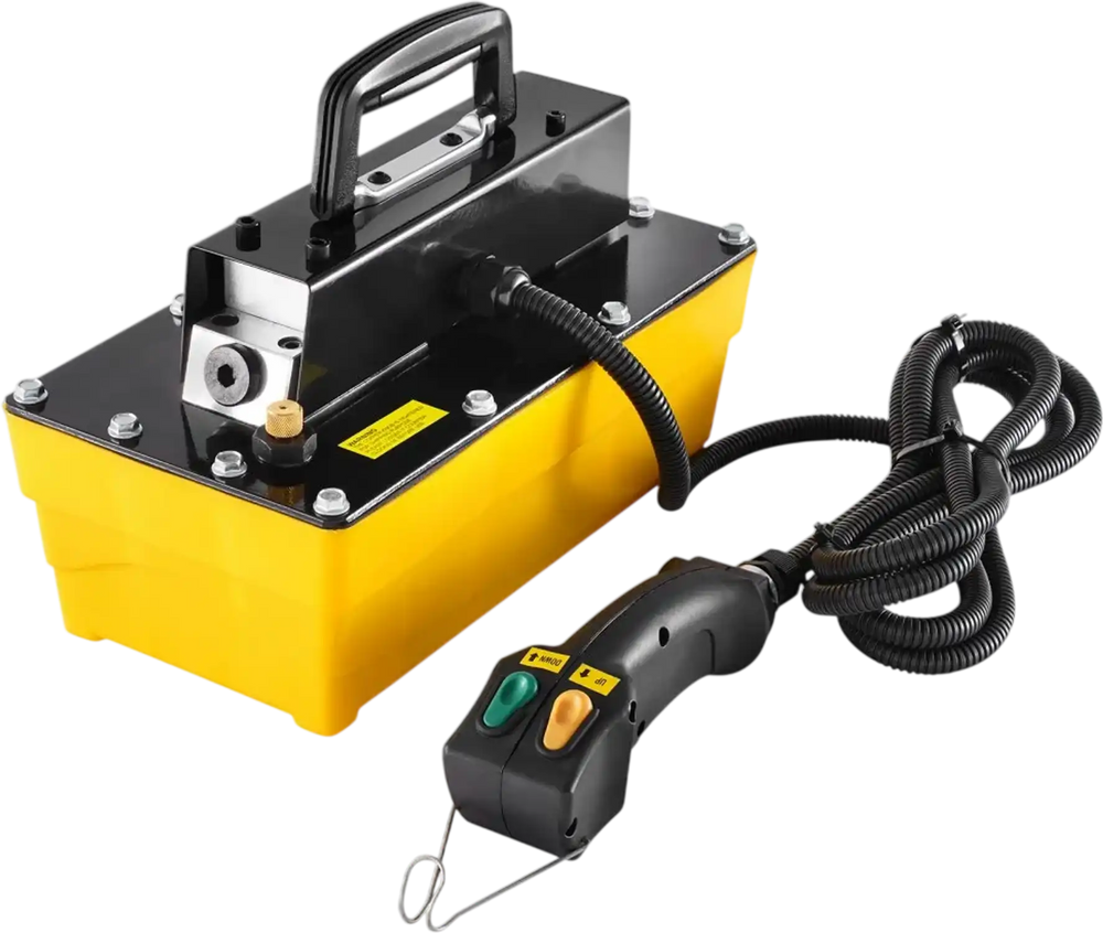 VEVOR 10,000PSI Air Hydraulic Pump, 0.61 Gal Reservoir, NPT 3/8 In Oil Outlet, NPT 1/4 In Inlet, Plastic Air Hydraulic Pump with Remote Control Actuator, for Automobile Frame Machine & Hydraulic Press