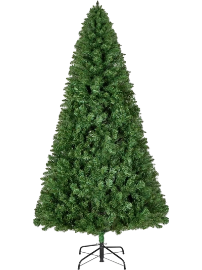 Vevor Christmas Tree 6' Artificial Xmas Tree Full Holiday Decor with 1250 Branch Tips and Metal Base New