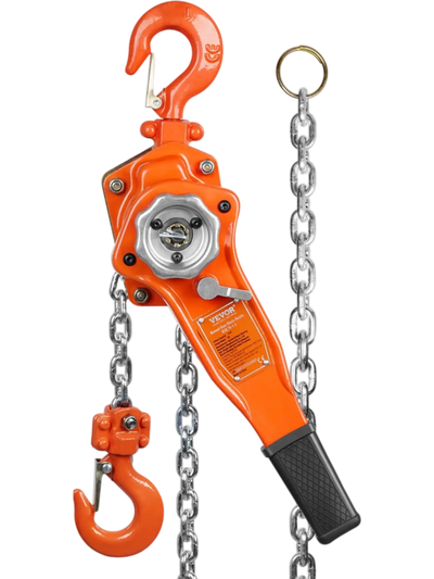 Vevor Manual Lever Hoist 3/4 Ton 1650 lbs 5' Hand-Operated Chain Lift New
