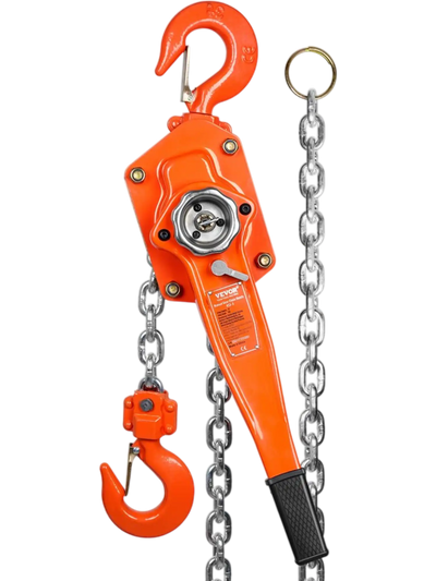 Vevor Manual Lever Chain Hoist 3 Ton 10' Capacity Come Along New