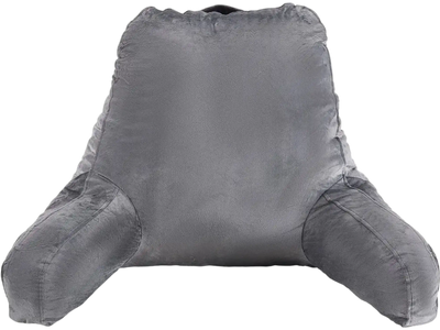 Vevor Reading Pillow Large Bed Pillow with Shredded Memory Foam, 3 Pockets & Washable Velvet Cover New