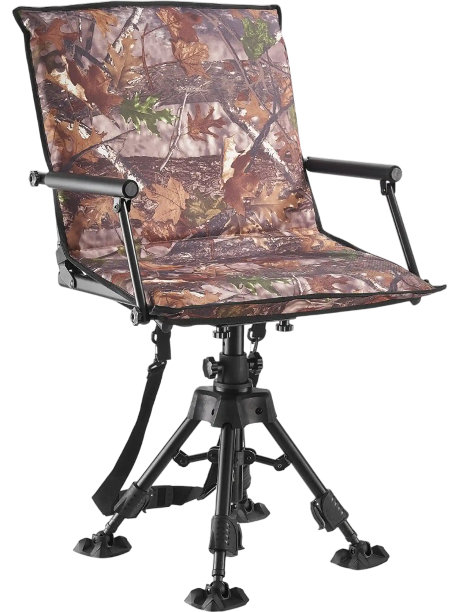 Vevor Hunting Chair 360° Silent Swivel Foldable Portable Blind Chair New