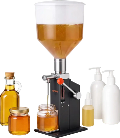 Vevor Vertical Manual Filling Machine 10-120 ml 12 L Hopper Paste Liquid Filler New