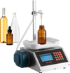 VEVOR Liquid Filling Machine, 2-300 g Recommend Automatic Bottle Filler, for Water, Beverages, Oils, Digital Weighing, Adjustable Stand, Stainless Steel Body, 6 Memory Presets, Anti-Drip Nozzle