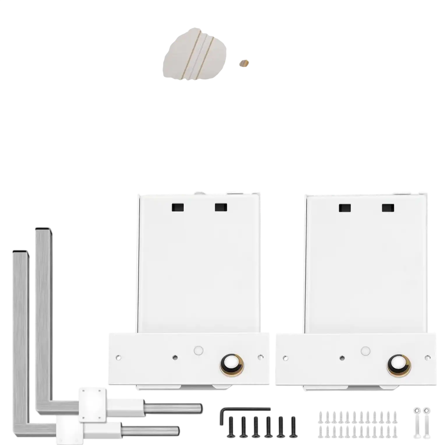 Vevor Murphy Bed Hardware Kit Horizontal Wall Mount Springs Mechanism White New