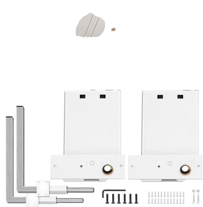 VEVOR Murphy Mounting Wall Springs Mechanism Heavy Duty Support Hardware DIY Kit for Queen Twin Size Bed (Horizontal), White