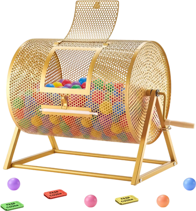 Vevor Raffle Drum Ticket Spinner 16.1