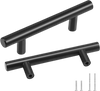 VEVOR 30 Pack Cabinet Pulls, 3in / 76mm Center to Center Slim Kitchen Cabinet Drawer, Stainless Steel Modern Kitchen Cupboard Door Handles for Kitchen Bathroom Bar Hardware Matte Black