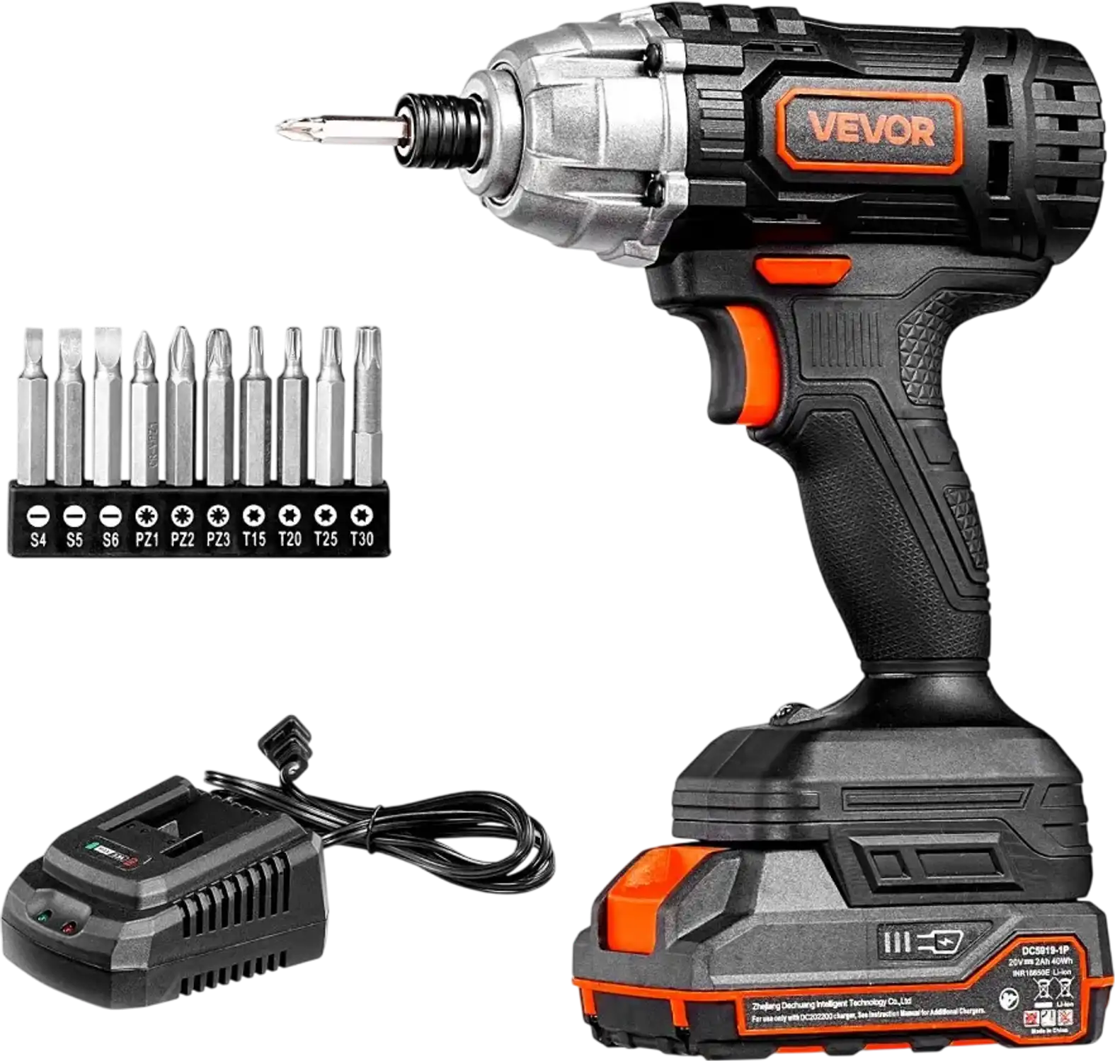 Vevor Impact Driver Cordless 1/4