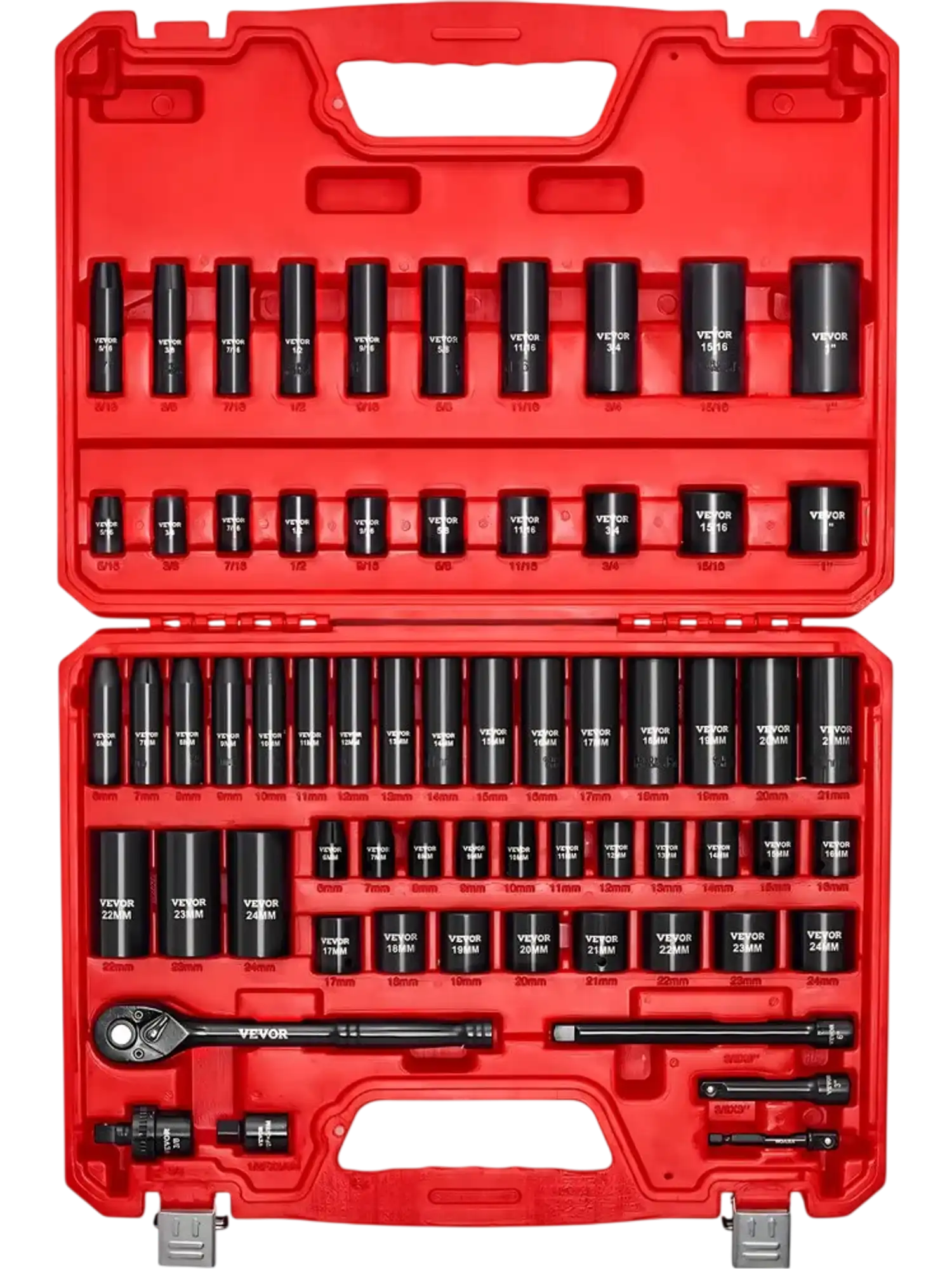 Vevor Impact Socket Set 64-Piece 3/8