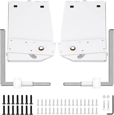 Vevor Murphy Bed Hardware Kit Vertical Wall Mount Springs Mechanism for King Queen Beds White New