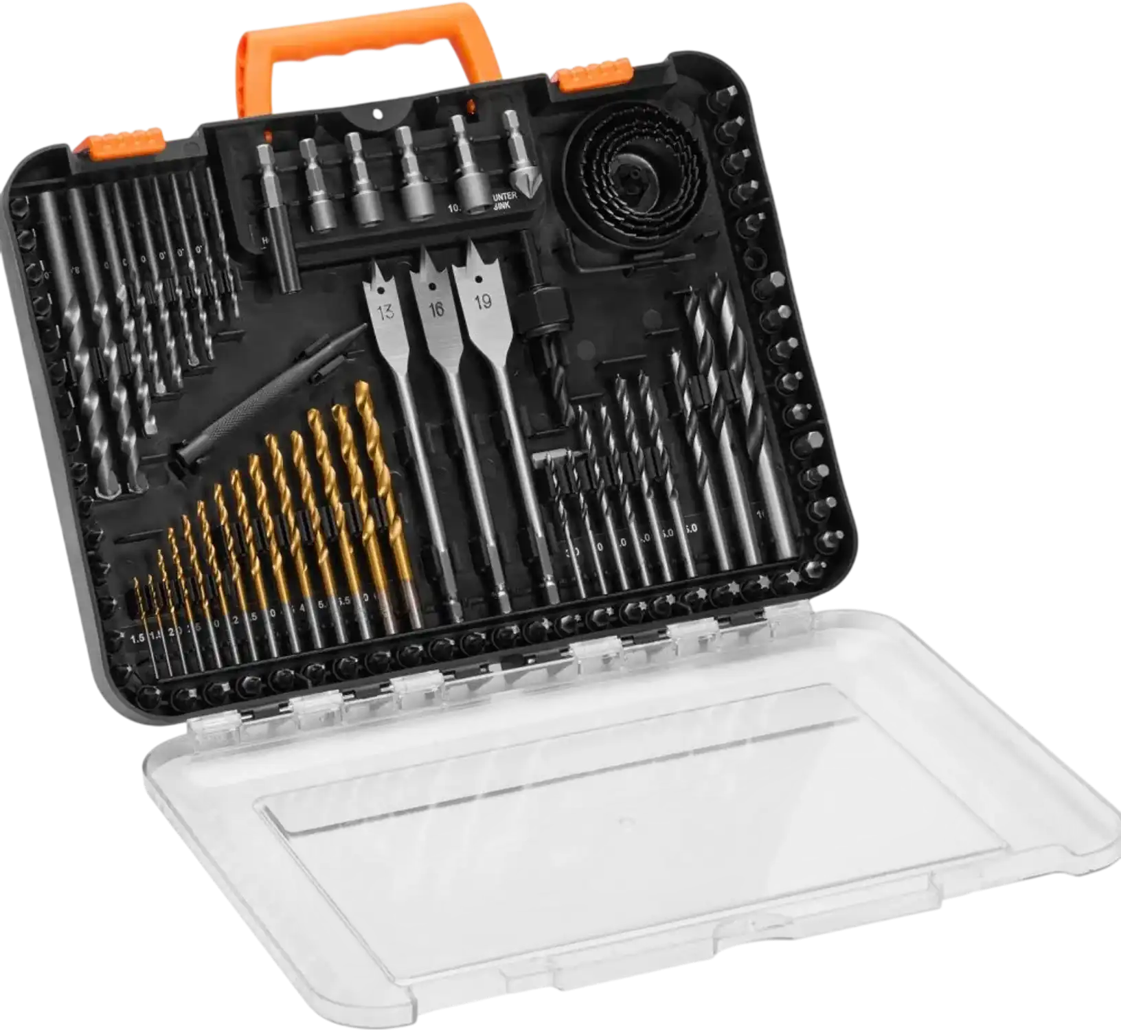 Vevor Drill Bit Set 100-Piece Drill and Driver Bit Set with Carrying Case New