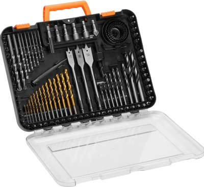 Vevor Drill Bit Set 100-Piece Drill and Driver Bit Set with Carrying Case New