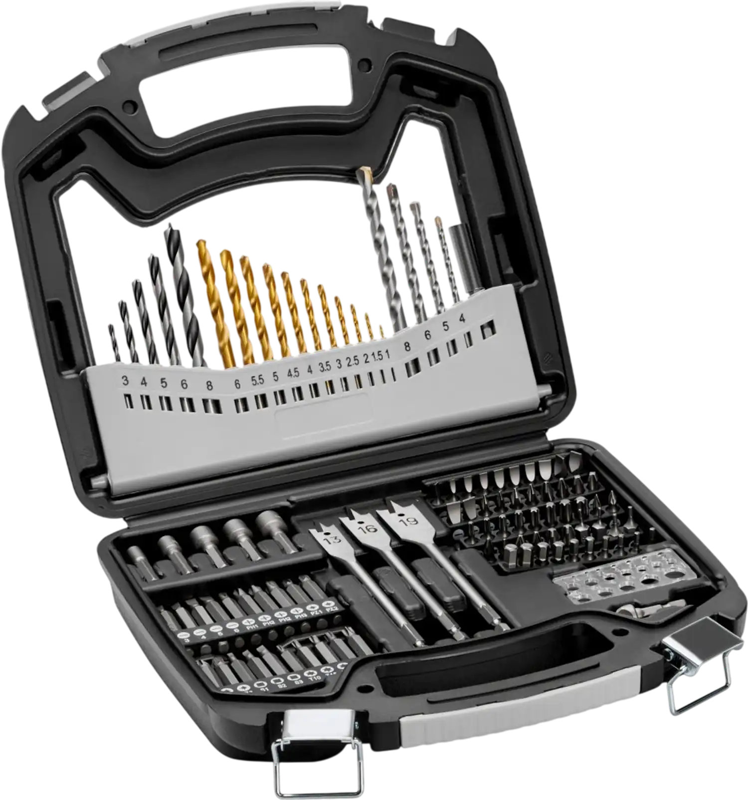 Vevor Drill Bit Set 101-Piece Screwdriver and Drill Bit Kit with Carrying Case New
