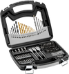 VEVOR Drill Bit Set, 101 Pieces Drill and Driver Bit Set, Screwdriver Bit Set Suitable for Wood Metal Cement Drilling and Screw Driving, Drill Bit Sets Combo Kit Assorted in Organized Carrying Case