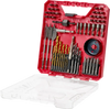 VEVOR Drill Bit Set, 70 Pieces Drill and Driver Bit Set, Screwdriver Bit Set Suitable for Wood Metal Cement Drilling and Screw Driving, Drill Bit Sets Combo Kit Assorted in Organized Carrying Case