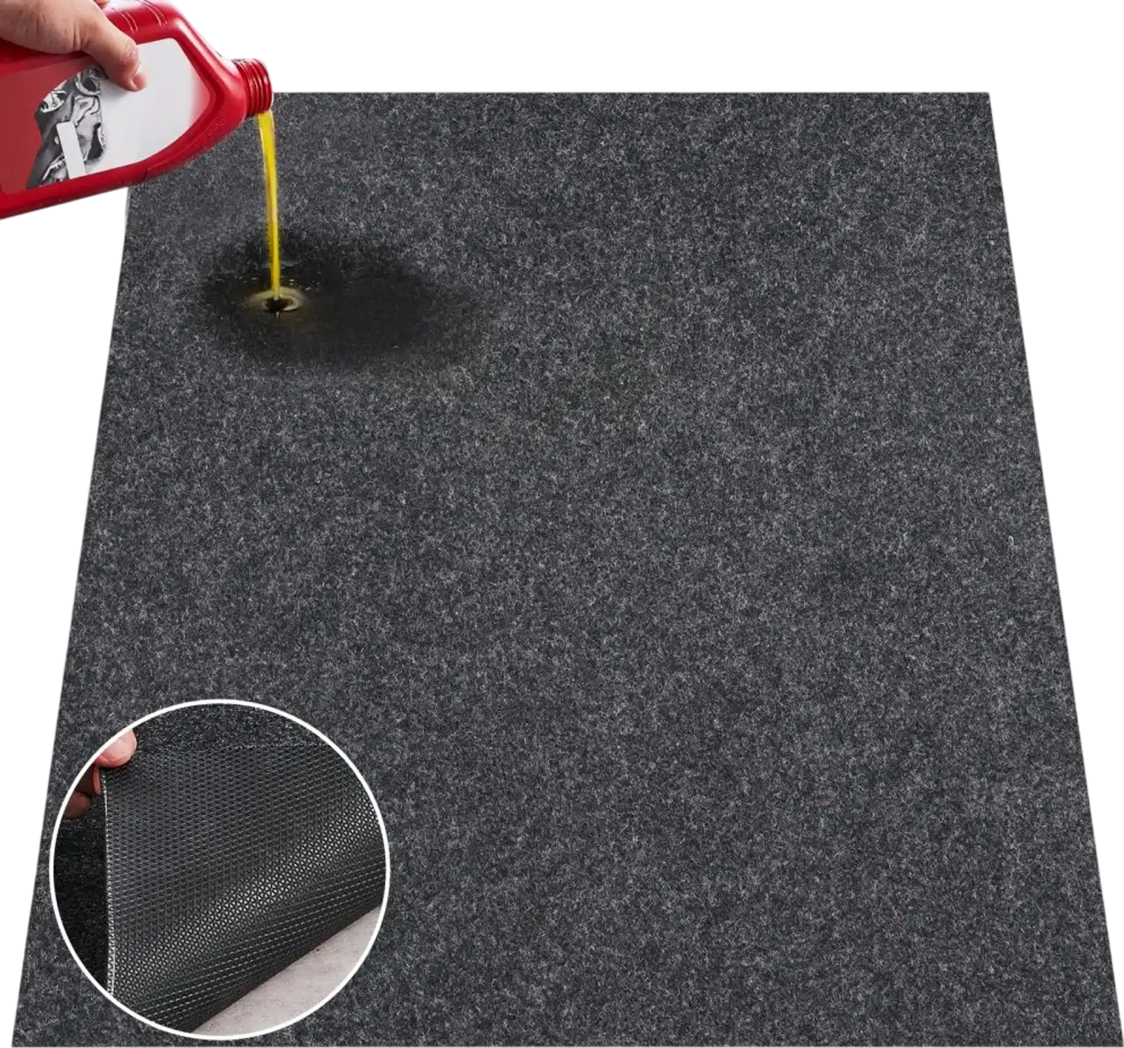 Vevor Garage Floor Mat Waterproof 3' x 5' Heavy Duty Containment Mat New