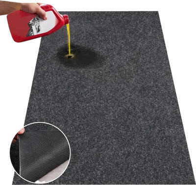 Vevor Garage Floor Mat 7.6' x 19' Waterproof Heavy Duty Containment Mat New