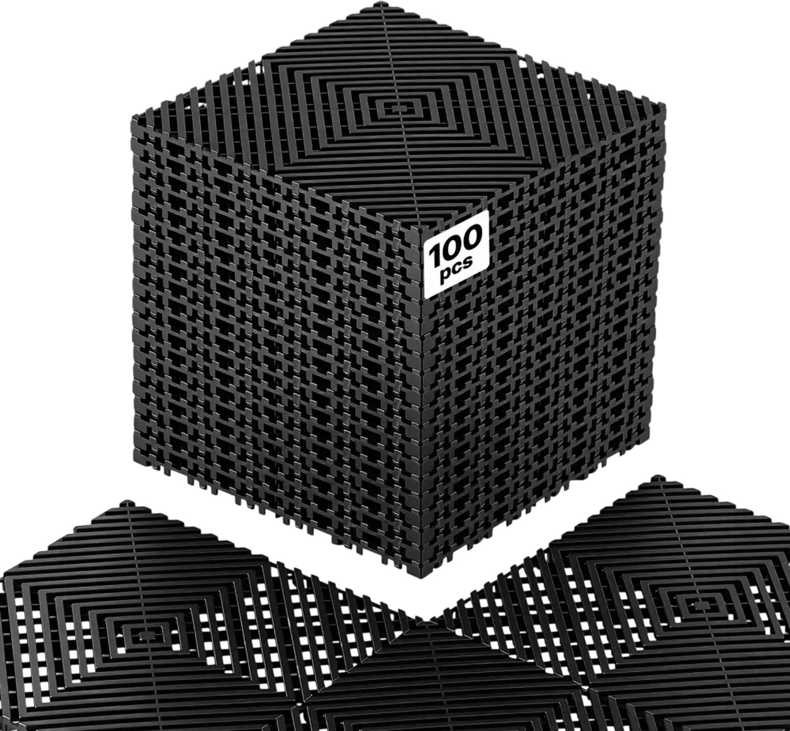 Vevor Drainage Mats Interlocking 100-Pack 12