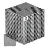 VEVOR Interlocking Drainage Mats 75 Pack 12 x 12 in Dark Gray Floor Tiles, for Garages Basements Car Wash Shops, Non-Slip Heavy-Duty PP Modular Interlocking Cushion, 0.6 in Thickened, Easy to Clean