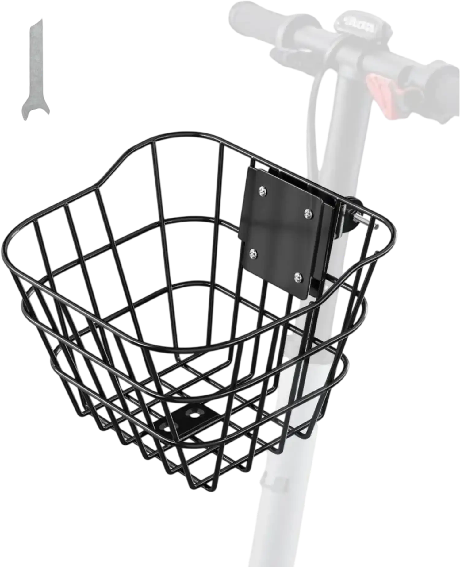 Vevor Bike Basket Front Electric Scooter Basket with Fixed Bracket New