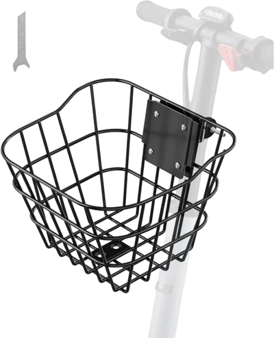 Vevor Bike Basket Front Electric Scooter Basket with Fixed Bracket New