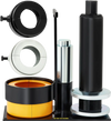 VEVOR Carrier & Pinion Bearing Puller, Compatible with Dana 30,40,50,60,70, 80, Ford 10.25\" Bearings, Pinion Puller Tool with 3 Clamshells, 45# Steel Clamshell Bearing Puller for Auto Repair