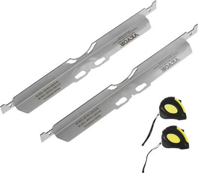 Vevor Wheel Alignment Tool Toe Plates with 2 Measuring Tapes New