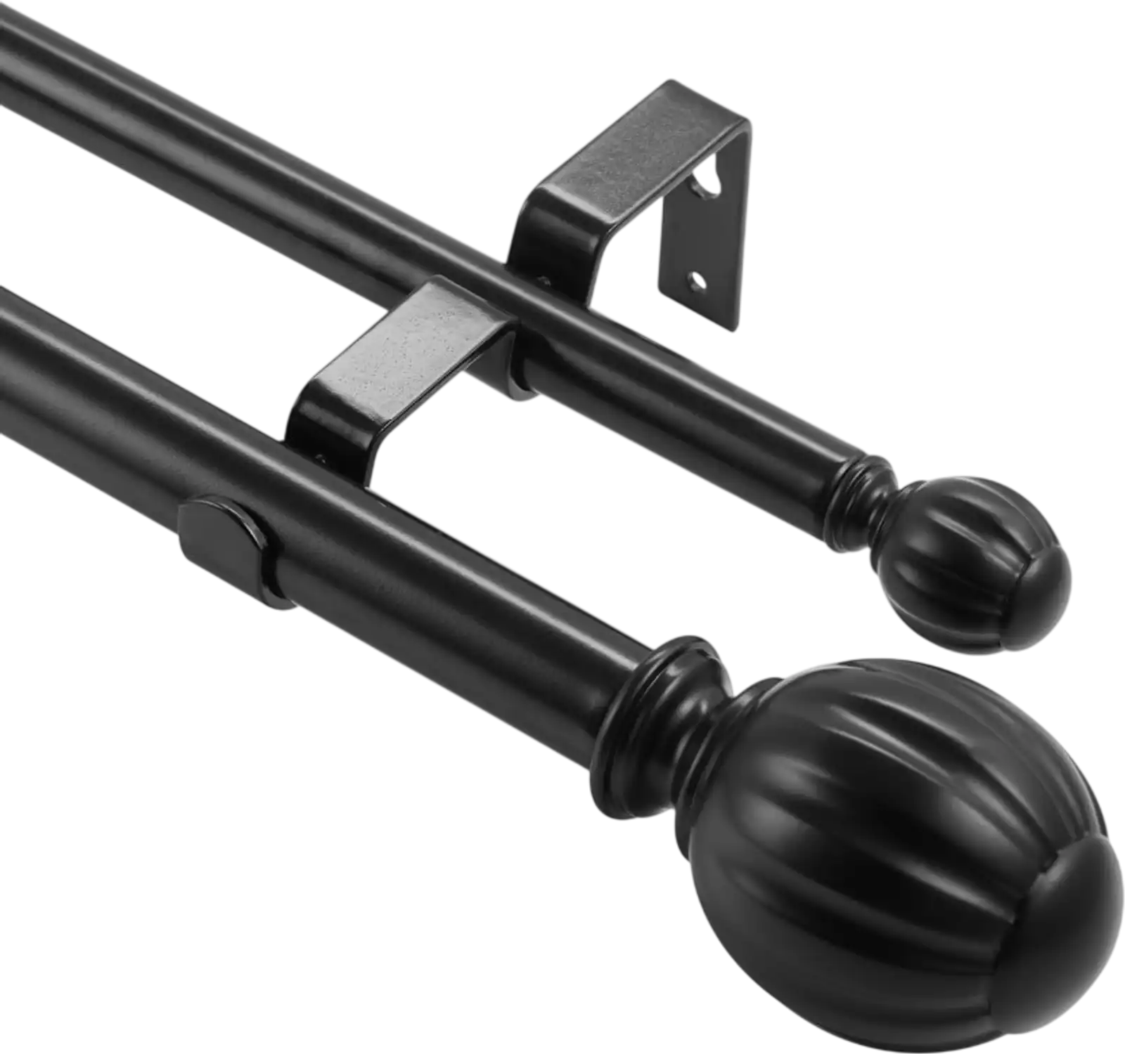 Vevor Curtain Rods Double Adjustable 36-72