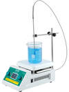 VEVOR Magnetic Stirrer Hot Plate, Max 212 ℉ / 100 ℃, 0-2000 RPM Hot Plate with Magnetic Stirrer, 2000mL Hot Plate Stirrer with LED Screen, Support Stand and Stir Bars Included, 500W Heating Power