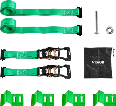 Vevor Wheel Chock Tie-Down Kit Buckle 4380 lbs Break Strength 1460 lbs Working Load New