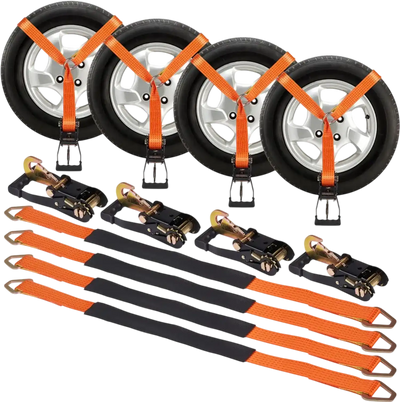 Vevor Ratchet Tie-Down Straps Kit 1.57