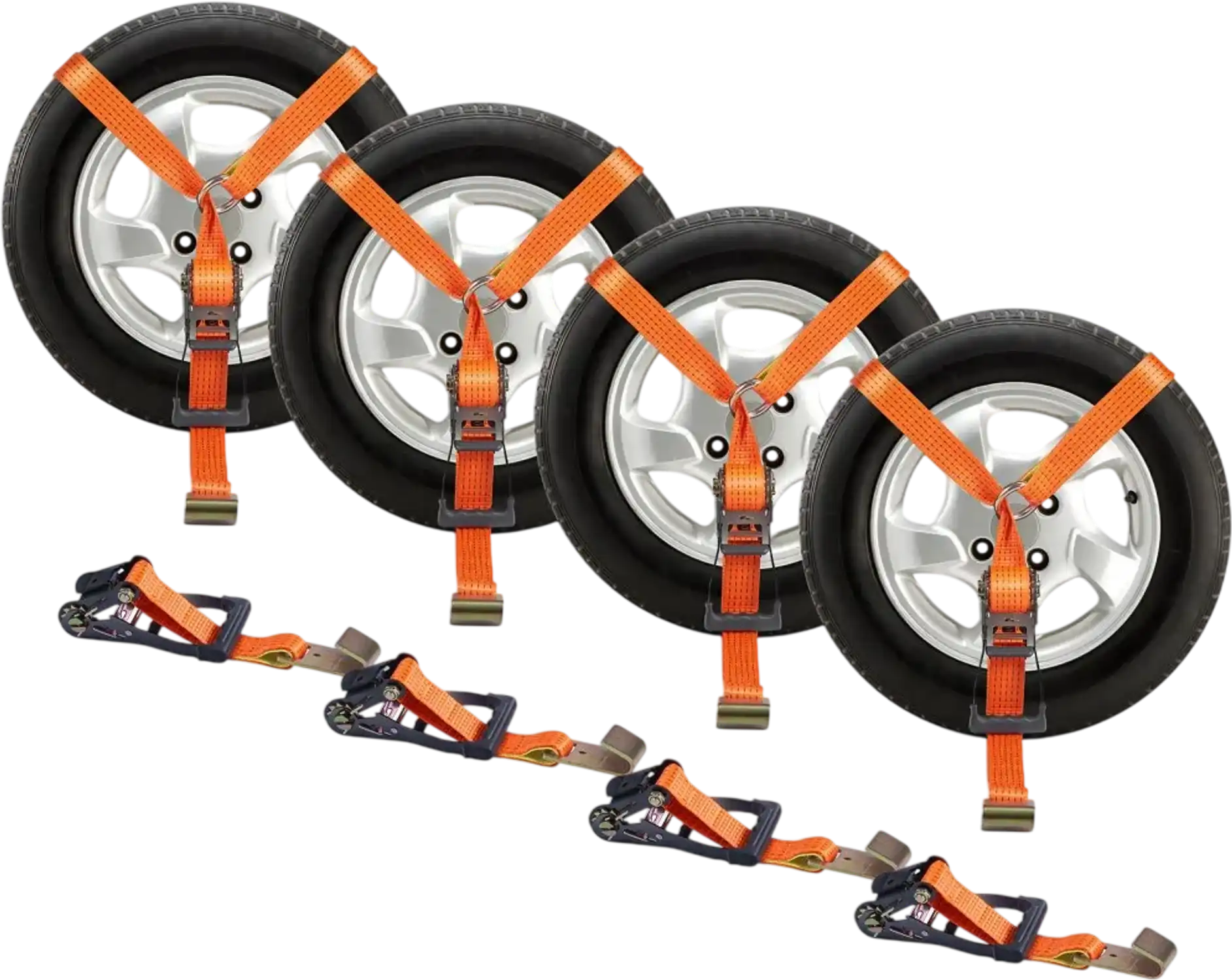 Vevor Tie Down Straps Car Lasso Style 2