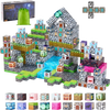 VEVOR Magnetic Blocks, 100 PCS Cemetery Zombies Set, Magnetic Building Cubes for Kids, STEM Montessori Sensory Toys for Christmas Birthday Gift, Construction Stacking Toy for 3+ Years Old Boys & Girls